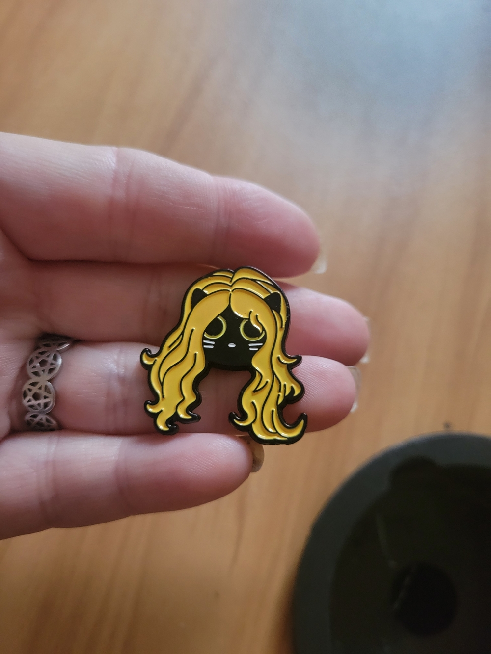 👻BUY 1 GET 1 FREE👻Yellow Hair Cat Enamel Pin - Women Jewelry